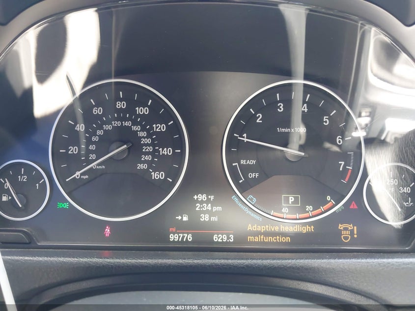 2014 BMW 4er VIN WBA3N7C5XEK220110 IAAI salvage auction — LEFT SIDE, Salvage (California), sold $3,550 on 2026-07-22 (photo 7)