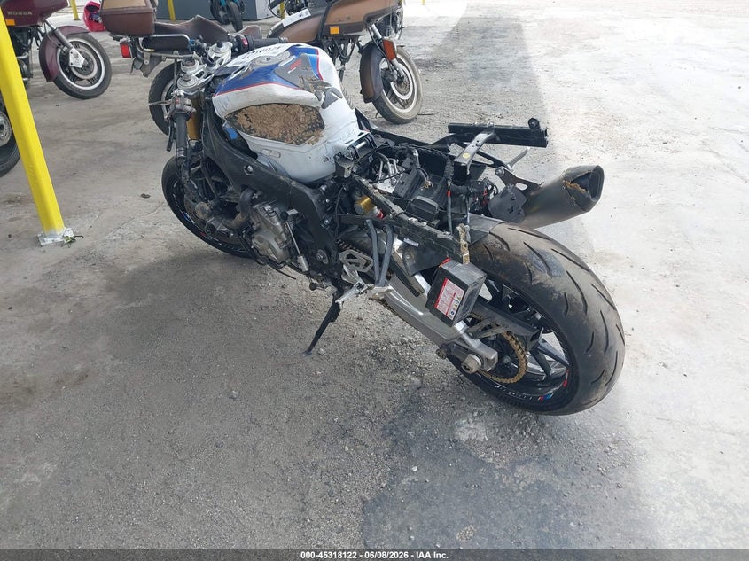 2018 BMW S 1000 VIN WB10D6004JZ711492 IAAI salvage auction — ALL OVER, Salvage Title, sold $1,850 on 2026-07-21 (photo 3)