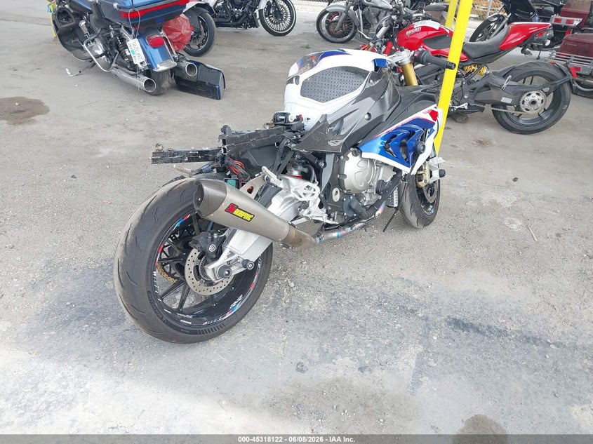 2018 BMW S 1000 VIN WB10D6004JZ711492 IAAI salvage auction — ALL OVER, Salvage Title, sold $1,850 on 2026-07-21 (photo 4)