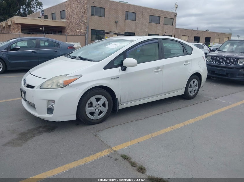 2010 Toyota Prius VIN JTDKN3DU7A1006074 IAAI salvage auction — FRONT END, Salvage (California), sold $2,000 on 2026-07-29 (photo 2)