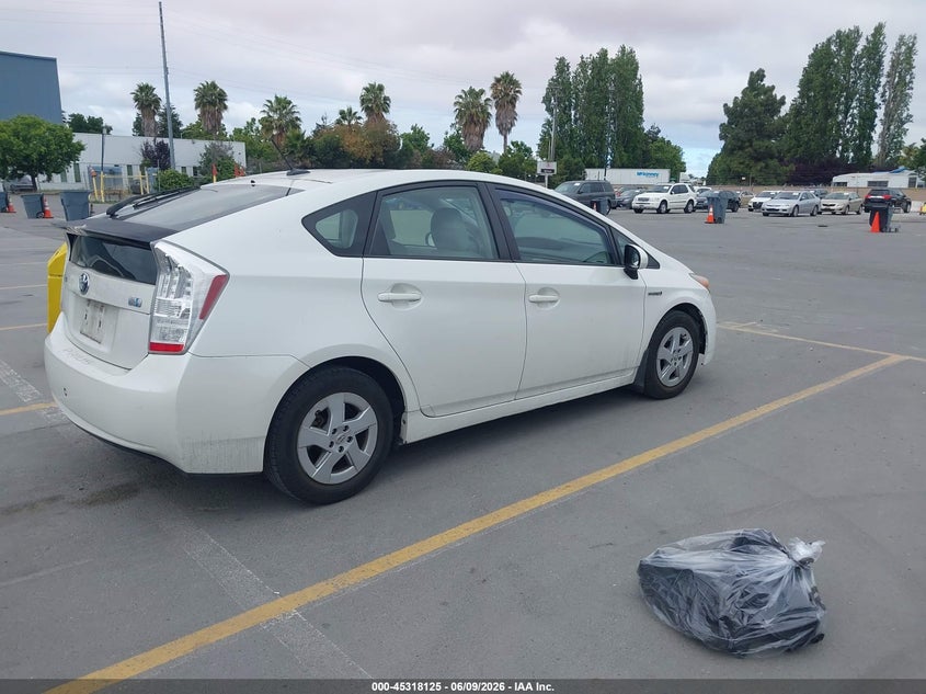 2010 Toyota Prius VIN JTDKN3DU7A1006074 IAAI salvage auction — FRONT END, Salvage (California), sold $2,000 on 2026-07-29 (photo 4)