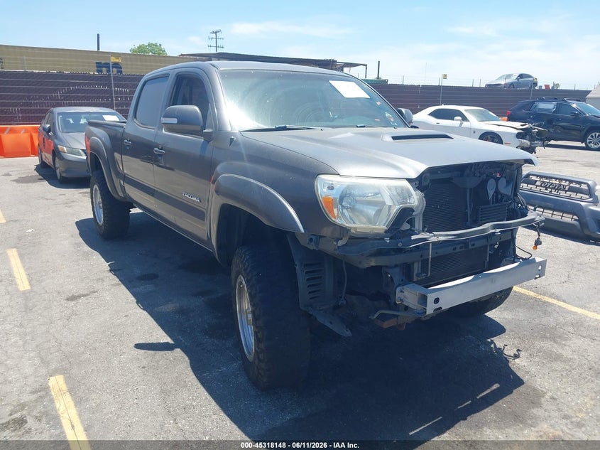 2012 Toyota Tacoma VIN 3TMKU4HN1CM031960 IAAI salvage auction — LEFT FRONT, Salvage Title, sold $5,000 on 2026-08-09 (photo 1)