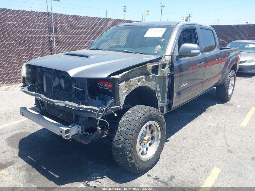 2012 Toyota Tacoma VIN 3TMKU4HN1CM031960 IAAI salvage auction — LEFT FRONT, Salvage Title, sold $5,000 on 2026-08-09 (photo 2)