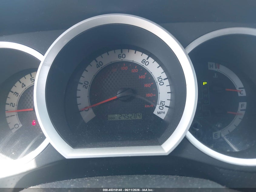 2012 Toyota Tacoma VIN 3TMKU4HN1CM031960 IAAI salvage auction — LEFT FRONT, Salvage Title, sold $5,000 on 2026-08-09 (photo 7)
