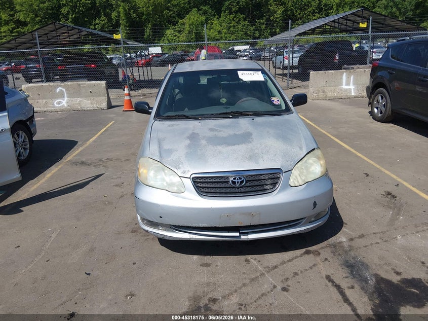 2006 Toyota Corolla VIN JTDBR32E760061458 IAAI salvage auction — NORMAL WEAR, Clear (Connecticut), sold $825 on 2026-07-09 (photo 6)