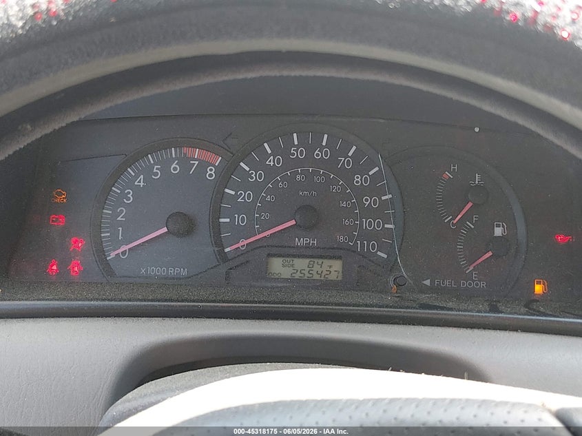 2006 Toyota Corolla VIN JTDBR32E760061458 IAAI salvage auction — NORMAL WEAR, Clear (Connecticut), sold $825 on 2026-07-09 (photo 7)