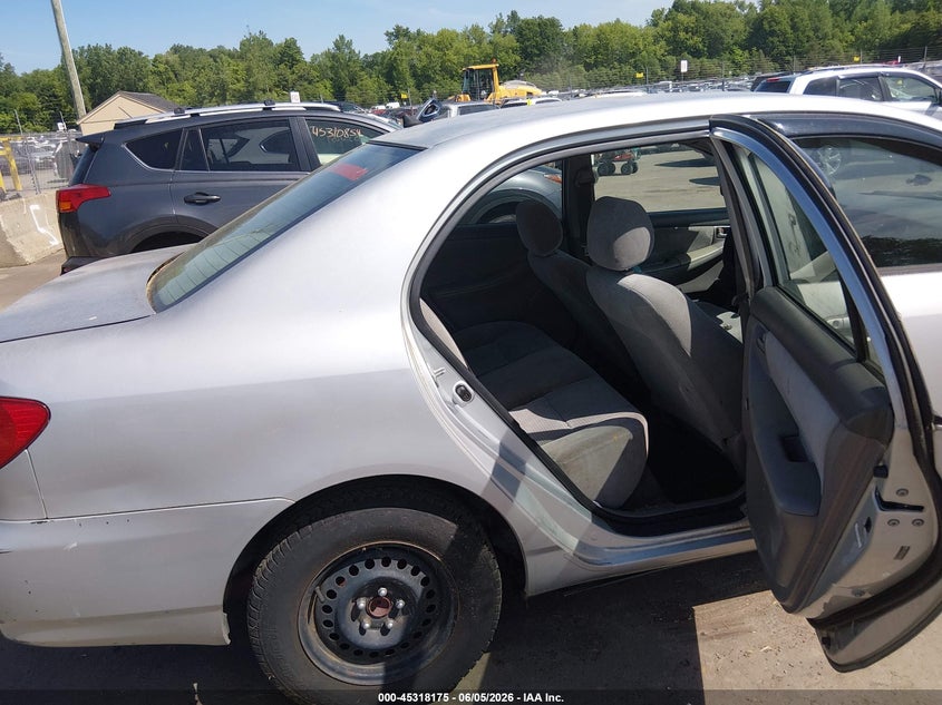 2006 Toyota Corolla VIN JTDBR32E760061458 IAAI salvage auction — NORMAL WEAR, Clear (Connecticut), sold $825 on 2026-07-09 (photo 8)