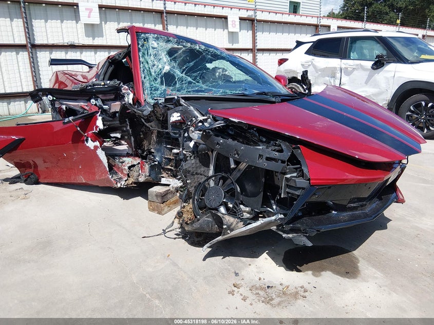 2024 Chevrolet Corvette VIN 1G1YB3D47R5107051 — IAAI salvage auction photo