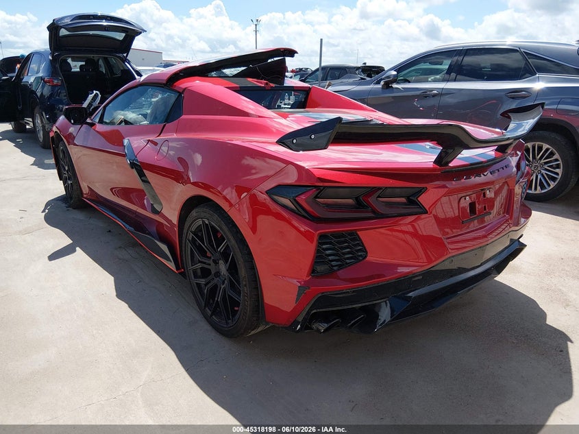 2024 Chevrolet Corvette VIN 1G1YB3D47R5107051 IAAI salvage auction — RIGHT SIDE, Salvage Title, sold $11,600 on 2026-08-26 (photo 3)