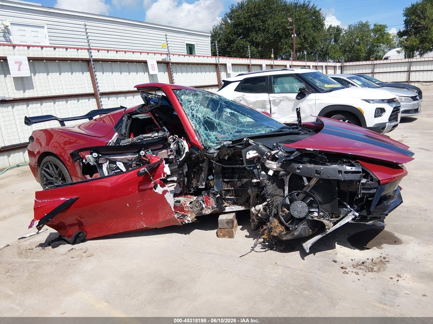 2024 Chevrolet Corvette VIN 1G1YB3D47R5107051 IAAI salvage auction — RIGHT SIDE, Salvage Title, sold $11,600 on 2026-08-26 (photo 6)