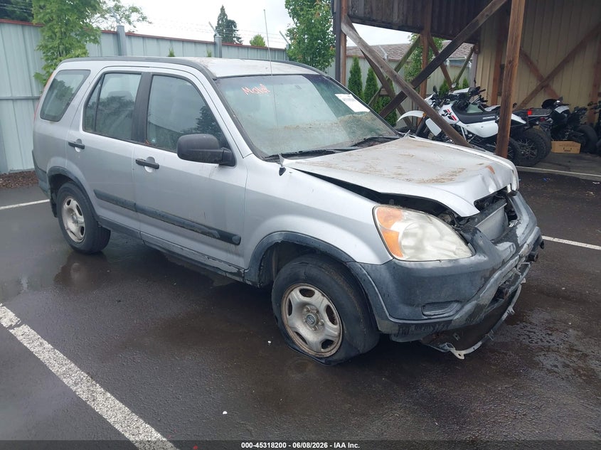 2004 Honda Cr-v VIN JHLRD68404C000836 IAAI salvage auction — NORMAL WEAR, Clear (California), sold $150 on 2026-07-21 (photo 1)