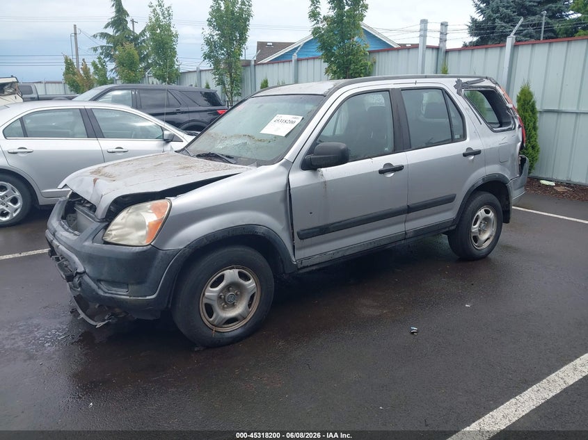 2004 Honda Cr-v VIN JHLRD68404C000836 IAAI salvage auction — NORMAL WEAR, Clear (California), sold $150 on 2026-07-21 (photo 2)