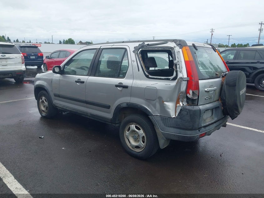 2004 Honda Cr-v VIN JHLRD68404C000836 IAAI salvage auction — NORMAL WEAR, Clear (California), sold $150 on 2026-07-21 (photo 3)