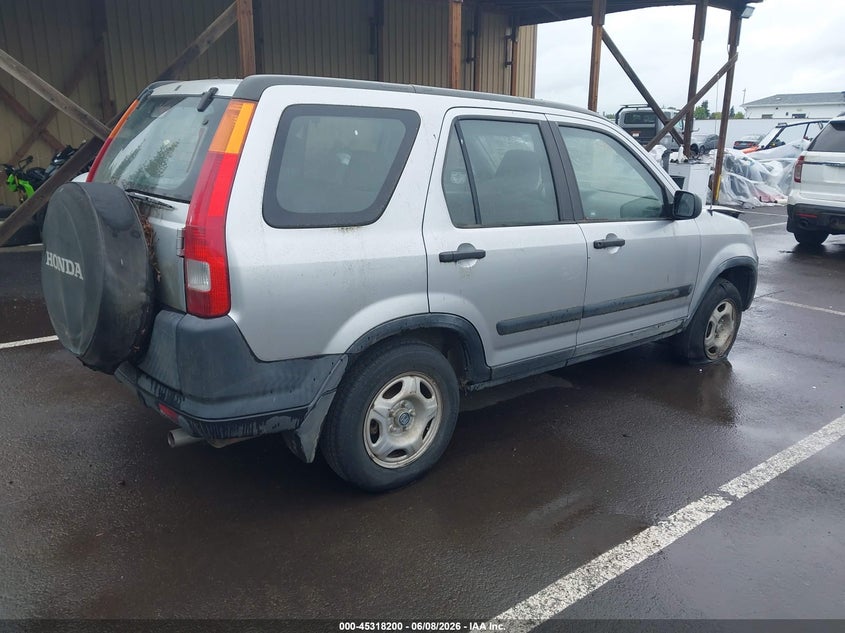 2004 Honda Cr-v VIN JHLRD68404C000836 IAAI salvage auction — NORMAL WEAR, Clear (California), sold $150 on 2026-07-21 (photo 4)