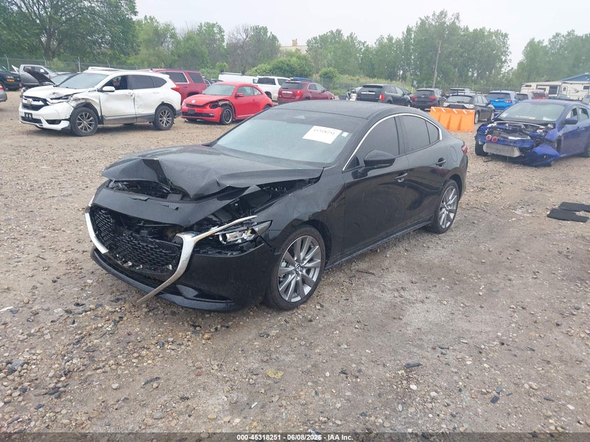 2026 Mazda 3 VIN JM1BPACL3T1860425 IAAI salvage auction — FRONT END, Salvage Title, sold $4,550 on 2026-07-05 (photo 2)