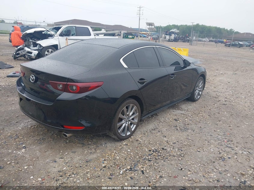2026 Mazda 3 VIN JM1BPACL3T1860425 IAAI salvage auction — FRONT END, Salvage Title, sold $4,550 on 2026-07-05 (photo 4)