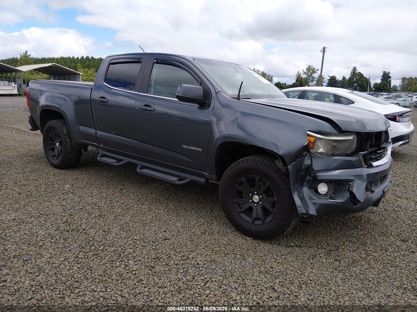 2016 Chevrolet Colorado VIN 1GCGTCE31G1112112 IAAI salvage auction — FRONT END, Salvage (Oregon), sold $325 on 2026-07-29 (photo 1)