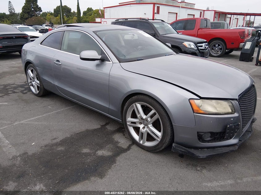 2011 Audi A5 VIN WAUCFAFR3BA004559 IAAI salvage auction — LEFT SIDE, Salvage (California), sold $325 on 2026-07-23 (photo 1)