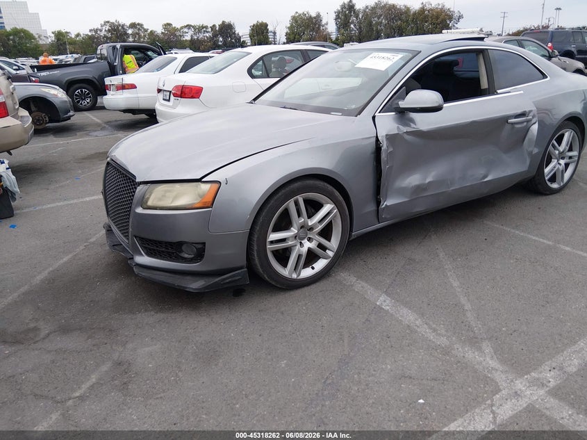 2011 Audi A5 VIN WAUCFAFR3BA004559 IAAI salvage auction — LEFT SIDE, Salvage (California), sold $325 on 2026-07-23 (photo 2)