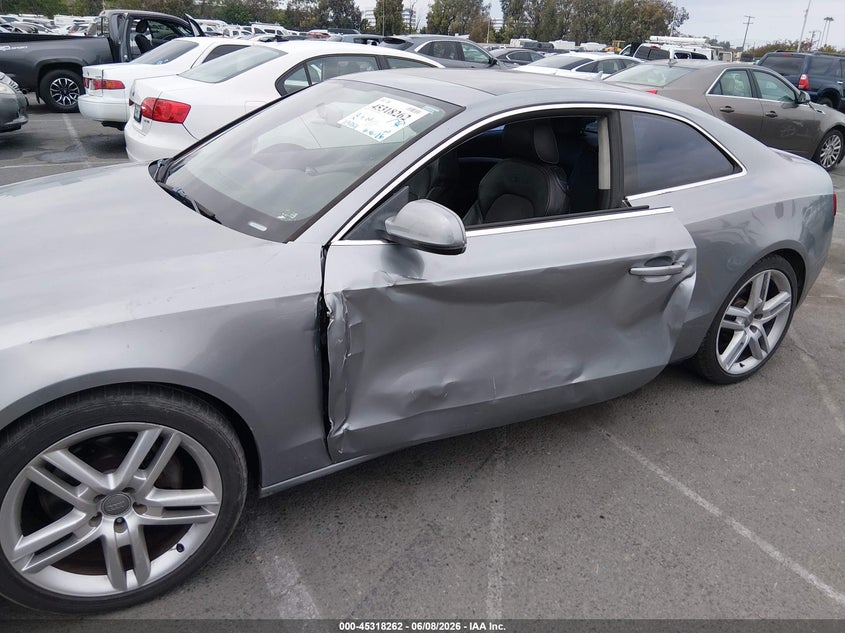 2011 Audi A5 VIN WAUCFAFR3BA004559 IAAI salvage auction — LEFT SIDE, Salvage (California), sold $325 on 2026-07-23 (photo 6)