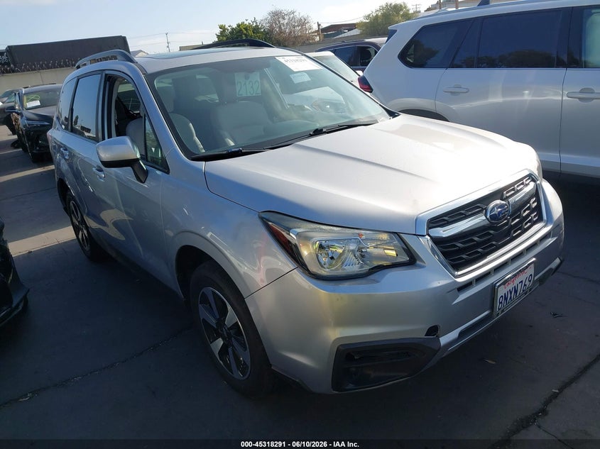 2017 Subaru Forester VIN JF2SJAEC7HH448796 IAAI salvage auction — REAR END, Salvage Certificate (California), sold $5,475 on 2026-07-15 (photo 1)