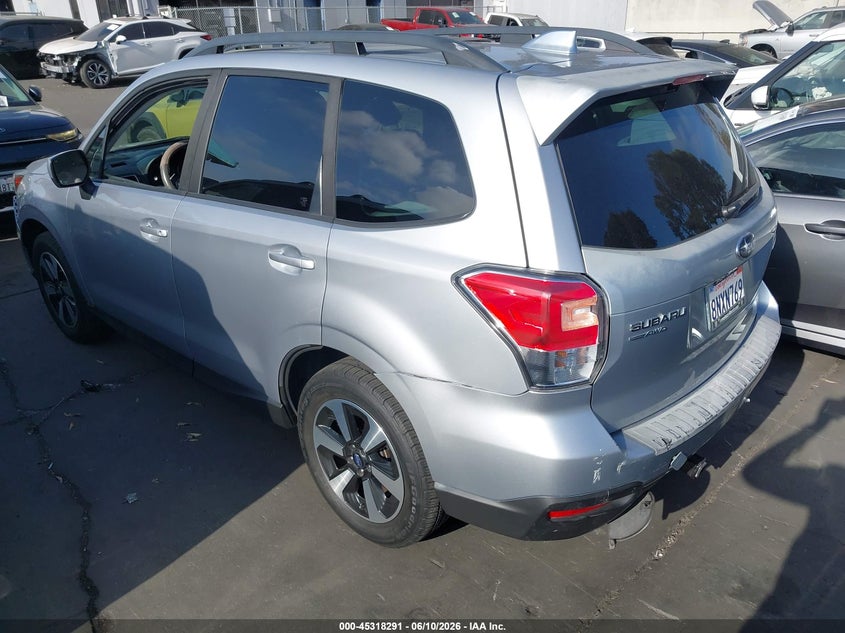 2017 Subaru Forester VIN JF2SJAEC7HH448796 IAAI salvage auction — REAR END, Salvage Certificate (California), sold $5,475 on 2026-07-15 (photo 3)