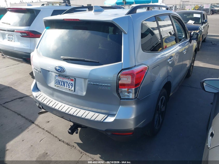 2017 Subaru Forester VIN JF2SJAEC7HH448796 IAAI salvage auction — REAR END, Salvage Certificate (California), sold $5,475 on 2026-07-15 (photo 4)
