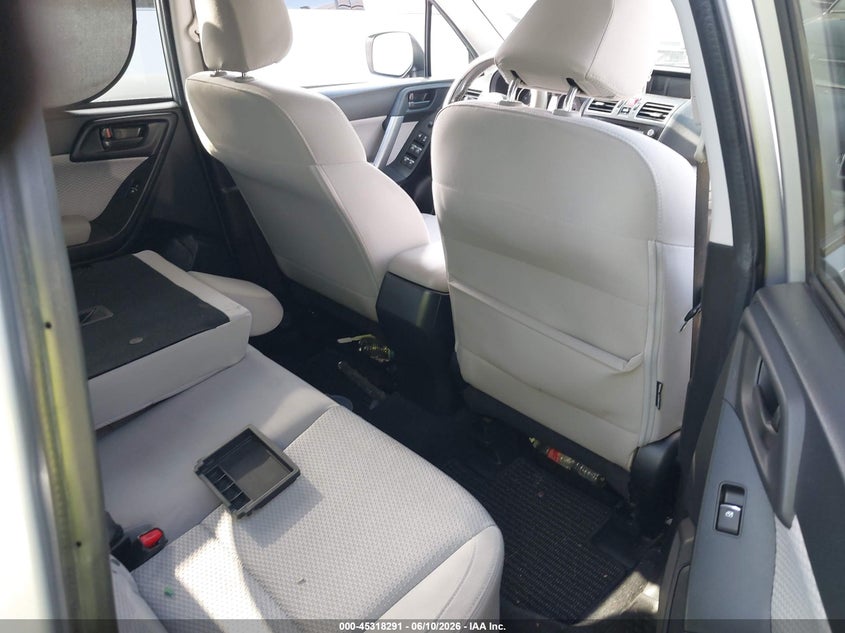 2017 Subaru Forester VIN JF2SJAEC7HH448796 IAAI salvage auction — REAR END, Salvage Certificate (California), sold $5,475 on 2026-07-15 (photo 8)