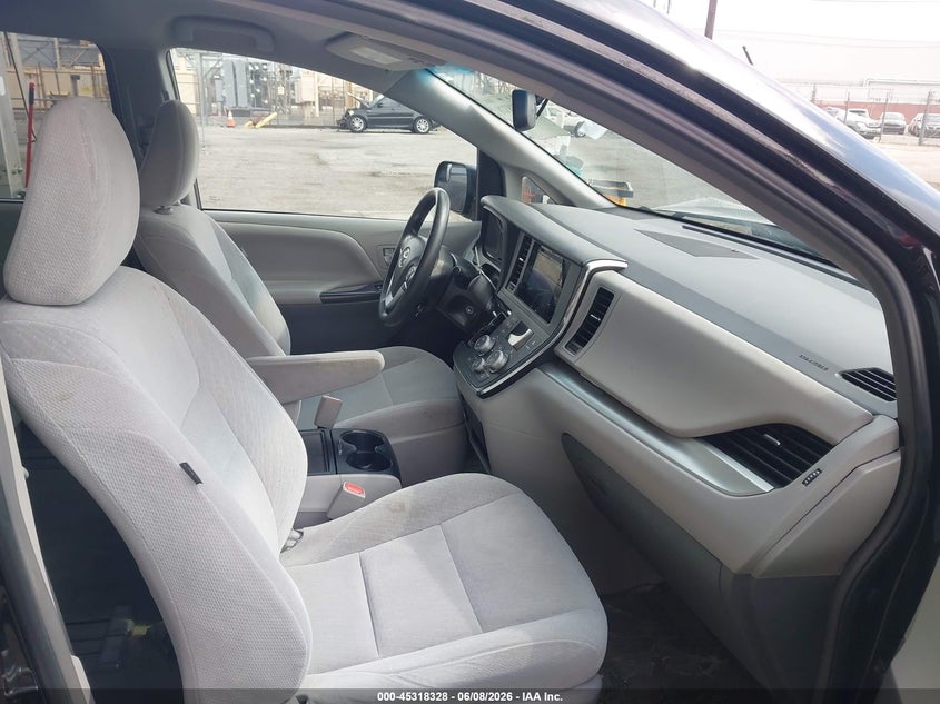 2016 Toyota Sienna VIN 5TDKK3DC8GS730531 IAAI salvage auction — FRONT END, Salvage Title, sold $3,800 on 2026-07-07 (photo 5)