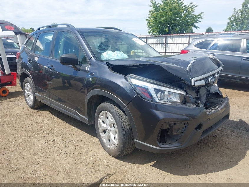 2019 Subaru Forester VIN JF2SKACC3KH544870 IAAI salvage auction — FRONT & REAR, Salvage Title, sold $1,150 on 2026-08-23 (photo 1)