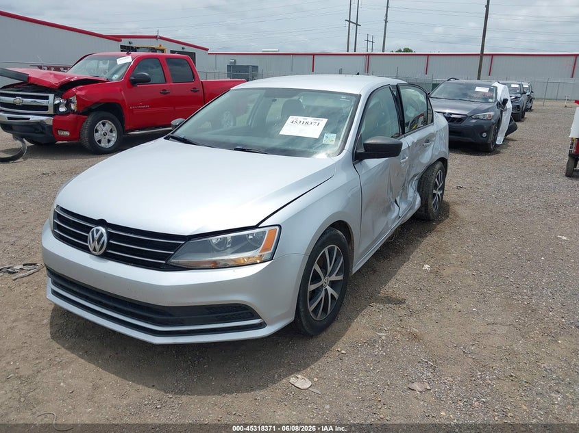 2016 Volkswagen Jetta VIN 3VWD67AJ3GM242074 IAAI salvage auction — LEFT SIDE, Salvage Title, sold $1,000 on 2026-07-19 (photo 2)