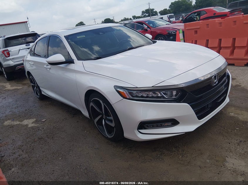 2020 Honda Accord VIN 1HGCV2F38LA002736 IAAI salvage auction — HAIL, Salvage Title, sold $11,700 on 2026-07-31 (photo 1)