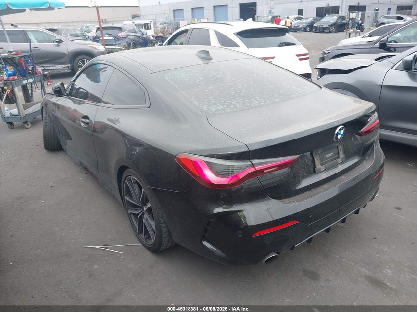 2021 BMW 4er VIN WBA53AP02MCF96709 IAAI salvage auction — UNDERCARRIAGE, Salvage Title, sold $15,300 on 2026-07-12 (photo 3)