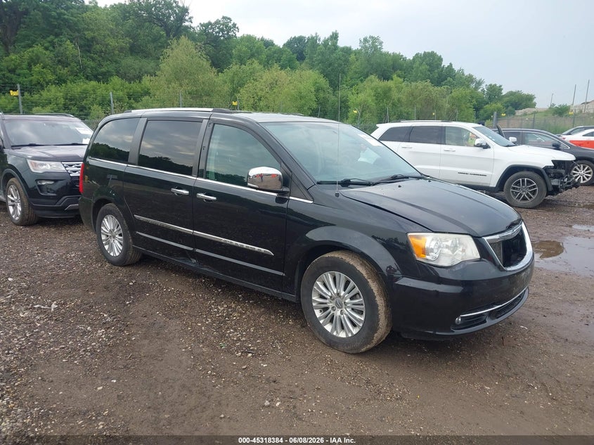 2014 Chrysler Town & country VIN 2C4RC1GG6ER183148 IAAI salvage auction — FRONT & REAR, Salvage Title, sold $500 on 2026-07-09 (photo 1)