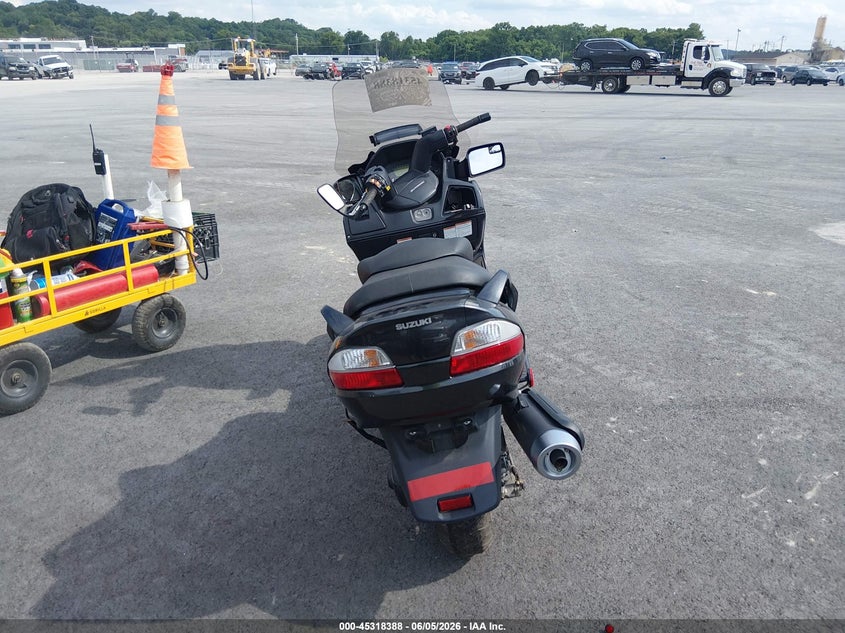 2007 Suzuki An650 VIN JS1CP51A672101405 IAAI salvage auction — NORMAL WEAR, Clear (Illinois), sold $525 on 2026-07-28 (photo 6)