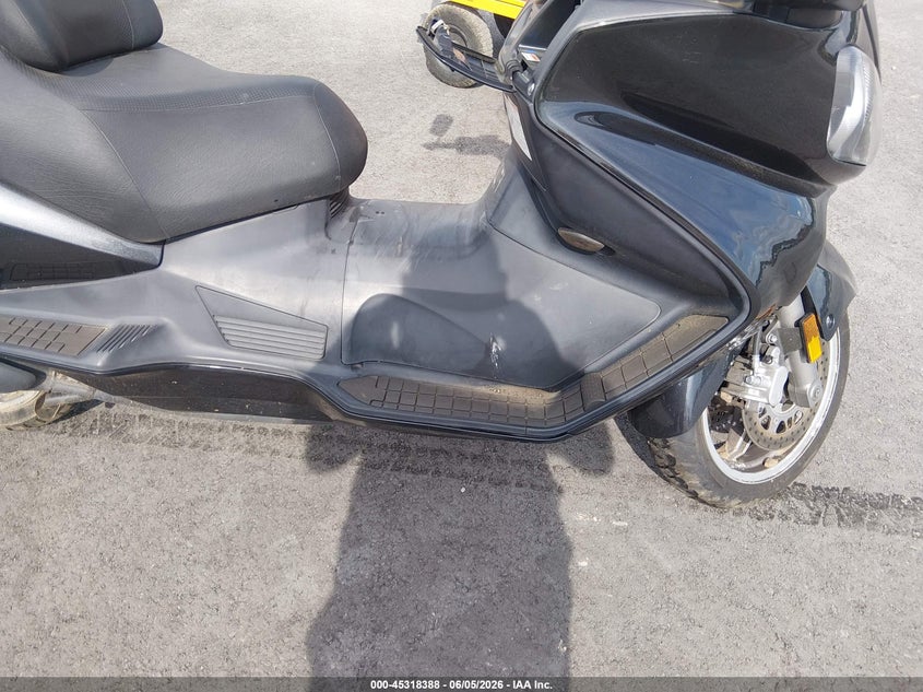 2007 Suzuki An650 VIN JS1CP51A672101405 IAAI salvage auction — NORMAL WEAR, Clear (Illinois), sold $525 on 2026-07-28 (photo 8)