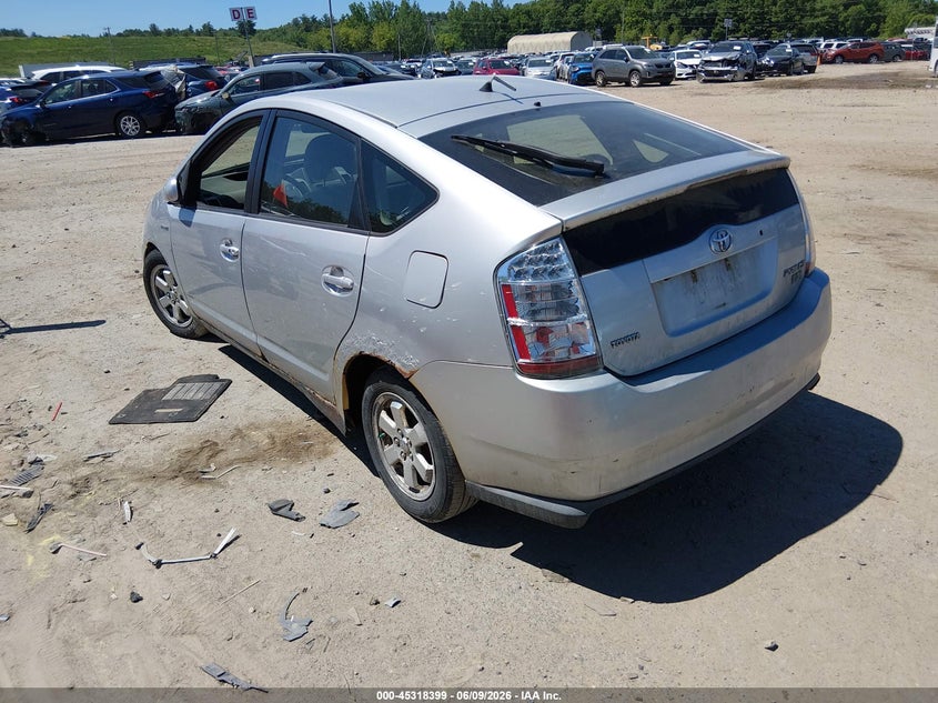 2007 Toyota Prius VIN JTDKB20U277605107 IAAI salvage auction — NORMAL WEAR, Clear (Massachusetts), sold $450 on 2026-07-15 (photo 3)