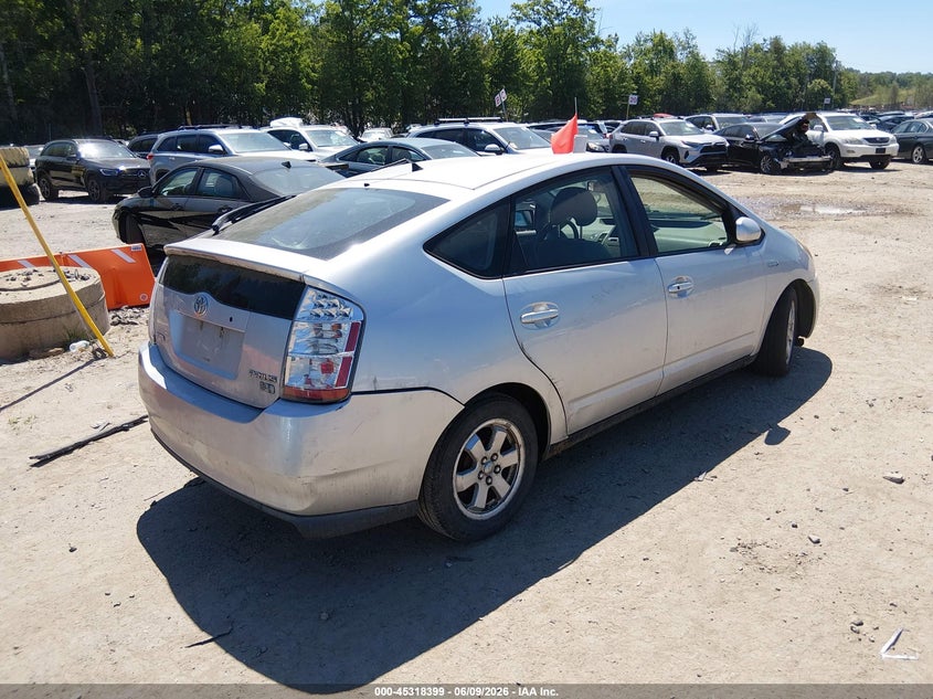 2007 Toyota Prius VIN JTDKB20U277605107 IAAI salvage auction — NORMAL WEAR, Clear (Massachusetts), sold $450 on 2026-07-15 (photo 4)