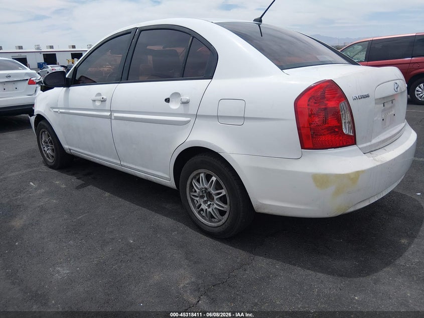 2006 Hyundai Accent VIN KMHCN46C26U060172 IAAI salvage auction — FRONT END, Salvage (Nevada), sold $275 on 2026-07-10 (photo 3)