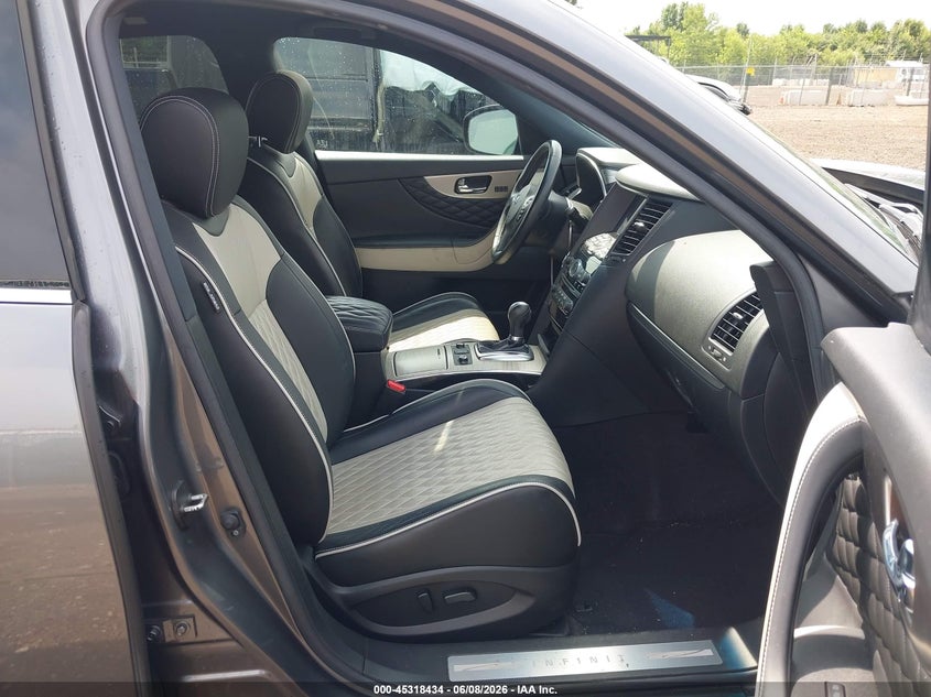 2017 Infiniti Qx70 VIN JN8CS1MW9HM412390 IAAI salvage auction — FRONT END, Salvage Title, sold $2,950 on 2026-07-11 (photo 5)