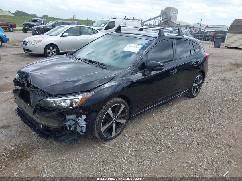 2018 Subaru Impreza VIN 4S3GTAK66J3710436 IAAI salvage auction — FRONT END, Salvage Title, sold $1,125 on 2026-07-29 (photo 2)