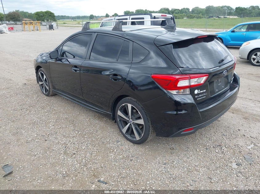 2018 Subaru Impreza VIN 4S3GTAK66J3710436 IAAI salvage auction — FRONT END, Salvage Title, sold $400 on 2026-07-29 (photo 3)