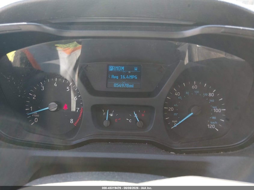 2016 Ford Transit 150 VIN 1FTYE1ZM7GKB41842 IAAI salvage auction — NORMAL WEAR, Sf97 (North Carolina), sold $12,875 on 2026-08-13 (photo 7)
