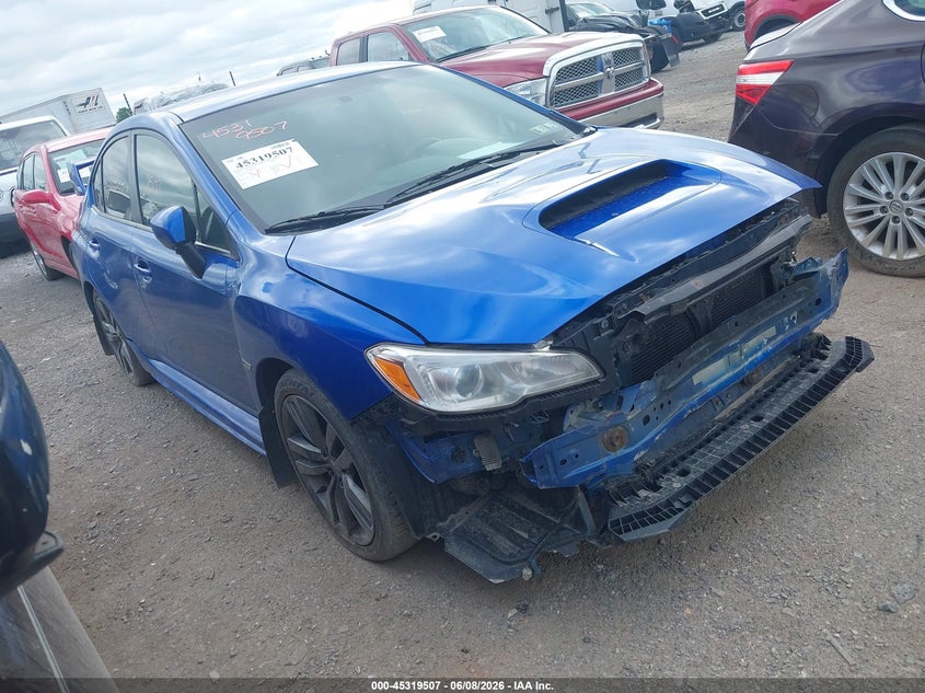 2016 Subaru Wrx VIN JF1VA1E62G9818640 IAAI salvage auction — LEFT FRONT, Salvage Title, sold $1,400 on 2026-07-22 (photo 1)