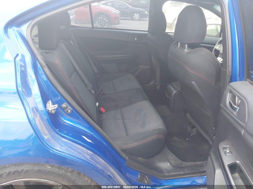 2016 Subaru Wrx VIN JF1VA1E62G9818640 IAAI salvage auction — LEFT FRONT, Salvage Title, sold $1,400 on 2026-07-22 (photo 8)