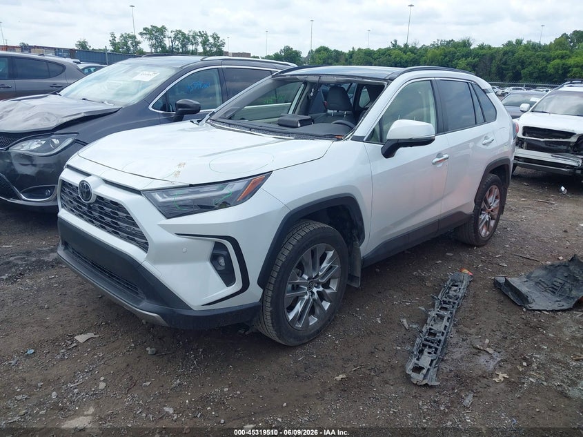 2025 Toyota Rav 4 VIN JTMN1RFV4SD114380 IAAI salvage auction — FRONT END, Salvage Title, sold $18,300 on 2026-07-23 (photo 2)