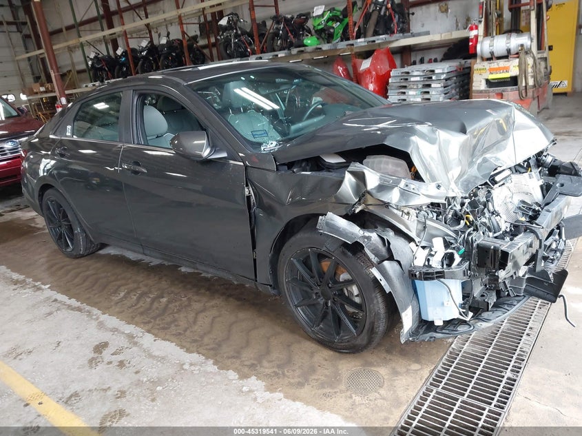2024 Hyundai Elantra VIN KMHLN4DJ9RU104092 IAAI salvage auction — FRONT END, Salvage Title, sold $3,175 on 2026-07-13 (photo 1)