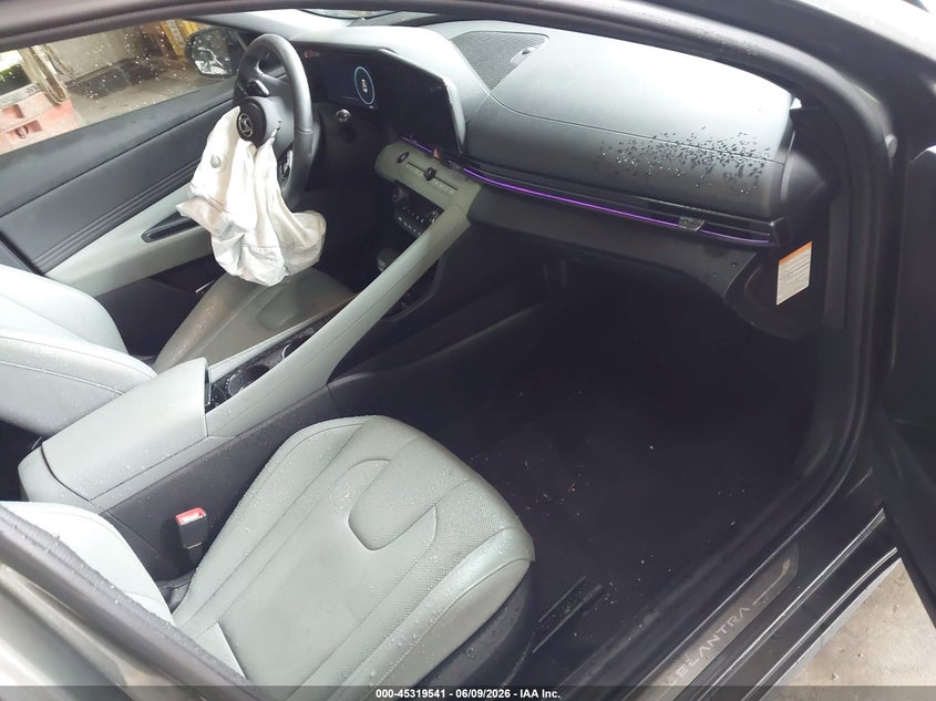 2024 Hyundai Elantra VIN KMHLN4DJ9RU104092 IAAI salvage auction — FRONT END, Salvage Title, sold $3,175 on 2026-07-13 (photo 5)