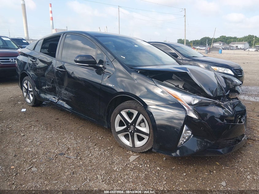 2018 Toyota Prius VIN JTDKARFU9J3552729 IAAI salvage auction — FRONT END, Clear (Indiana), sold $2,950 on 2026-07-22 (photo 1)