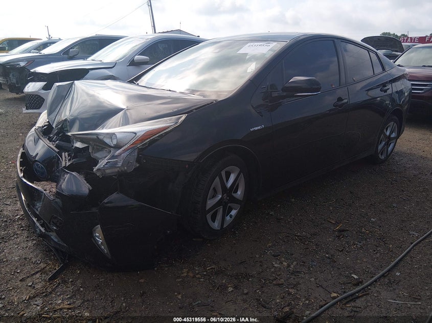2018 Toyota Prius VIN JTDKARFU9J3552729 IAAI salvage auction — FRONT END, Clear (Indiana), sold $2,950 on 2026-07-22 (photo 2)